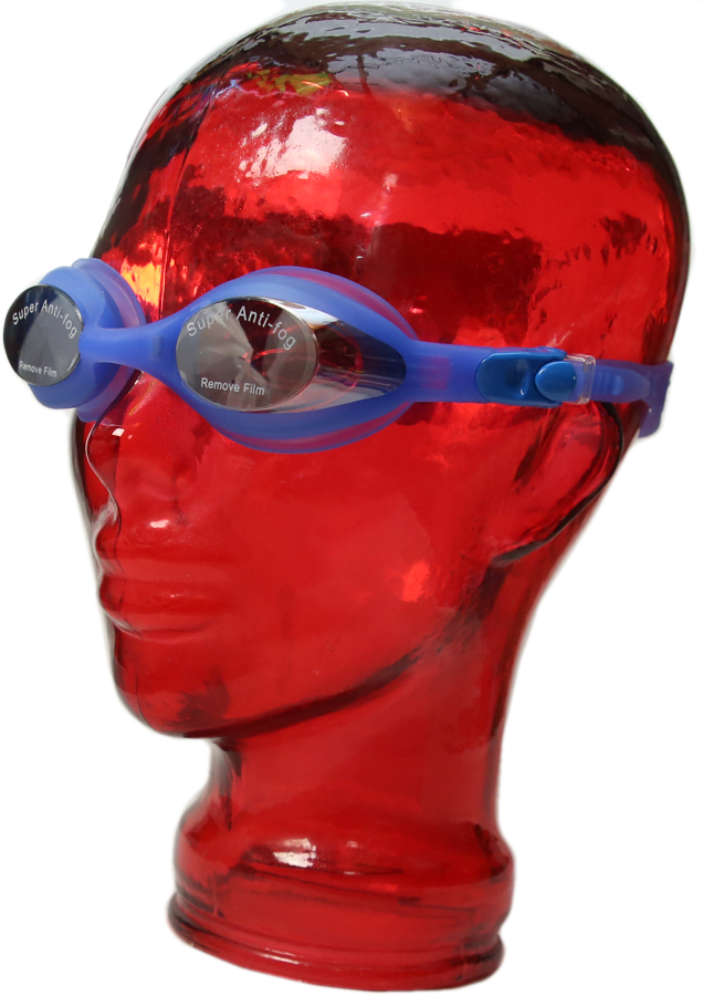 Очки для плавания  с anti-fog взр син